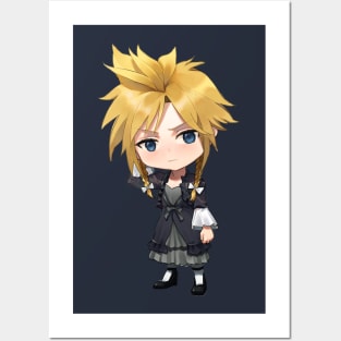 Final Fantasy 7 Remake - Cloud (Cross Dressing version) Posters and Art